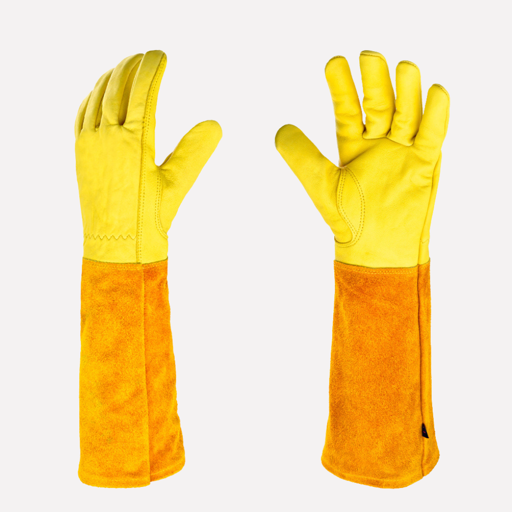 Lange Gartenhandschuhe