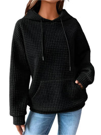 Langärmliger Damen-Kapuzenpullover