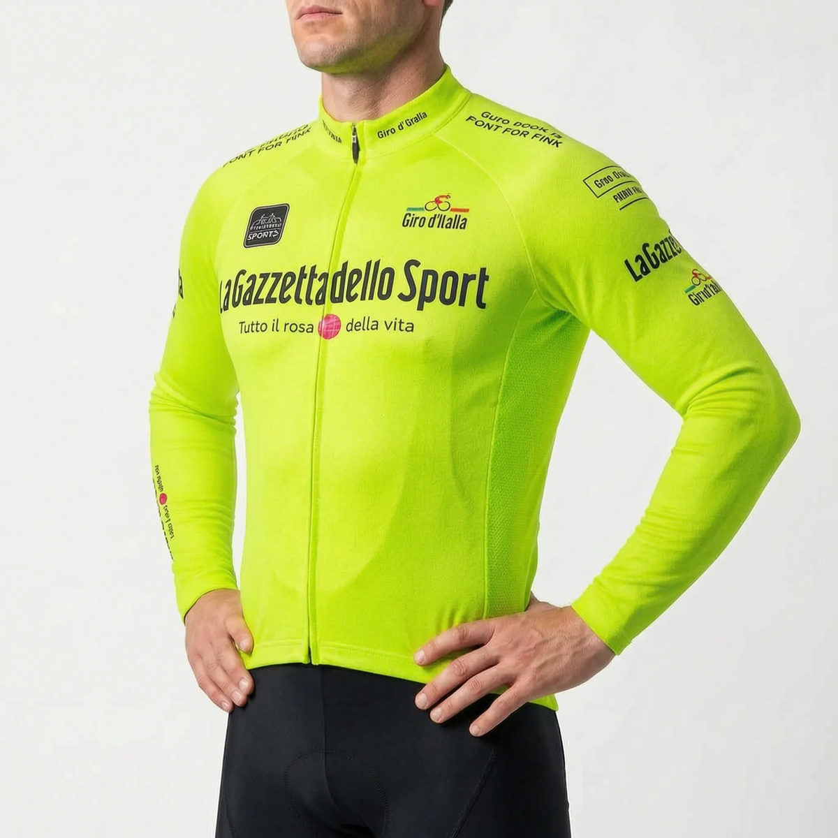 Langärmliges Thermo-Velotrikot