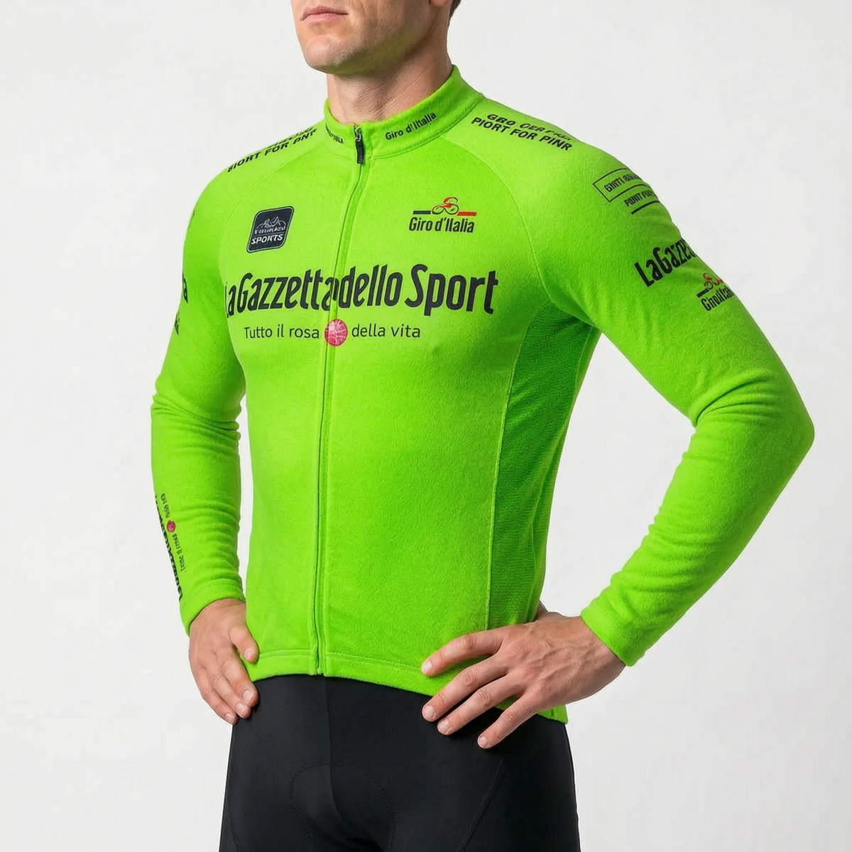 Langärmliges Thermo-Velotrikot