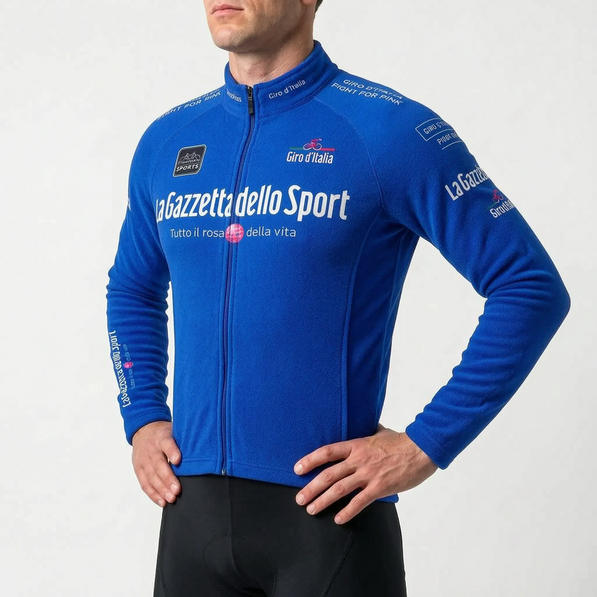 Langärmliges Thermo-Velotrikot