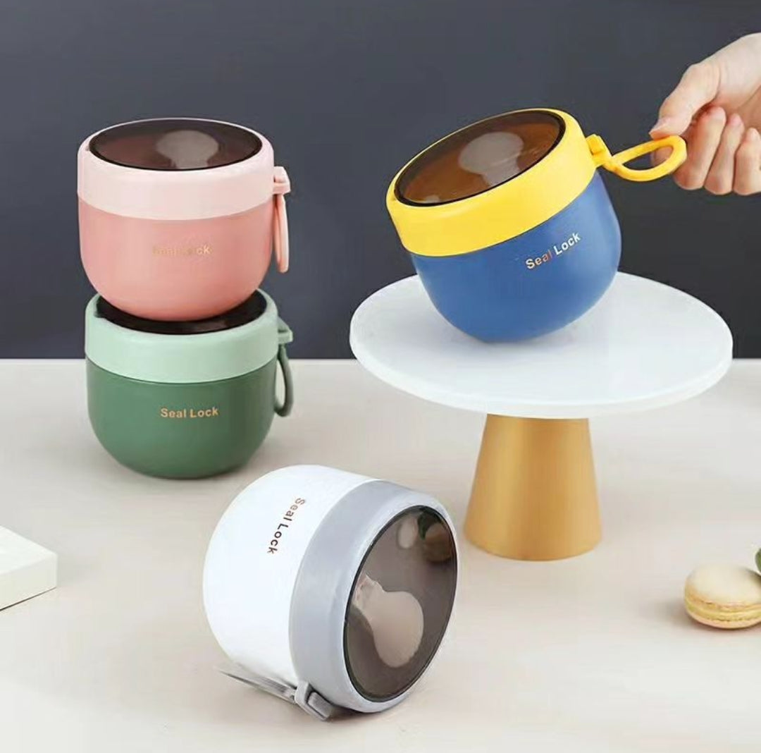 Wärmeisolierte Edelstahl-Essensbox – kompaktes und auslaufsicheres Design