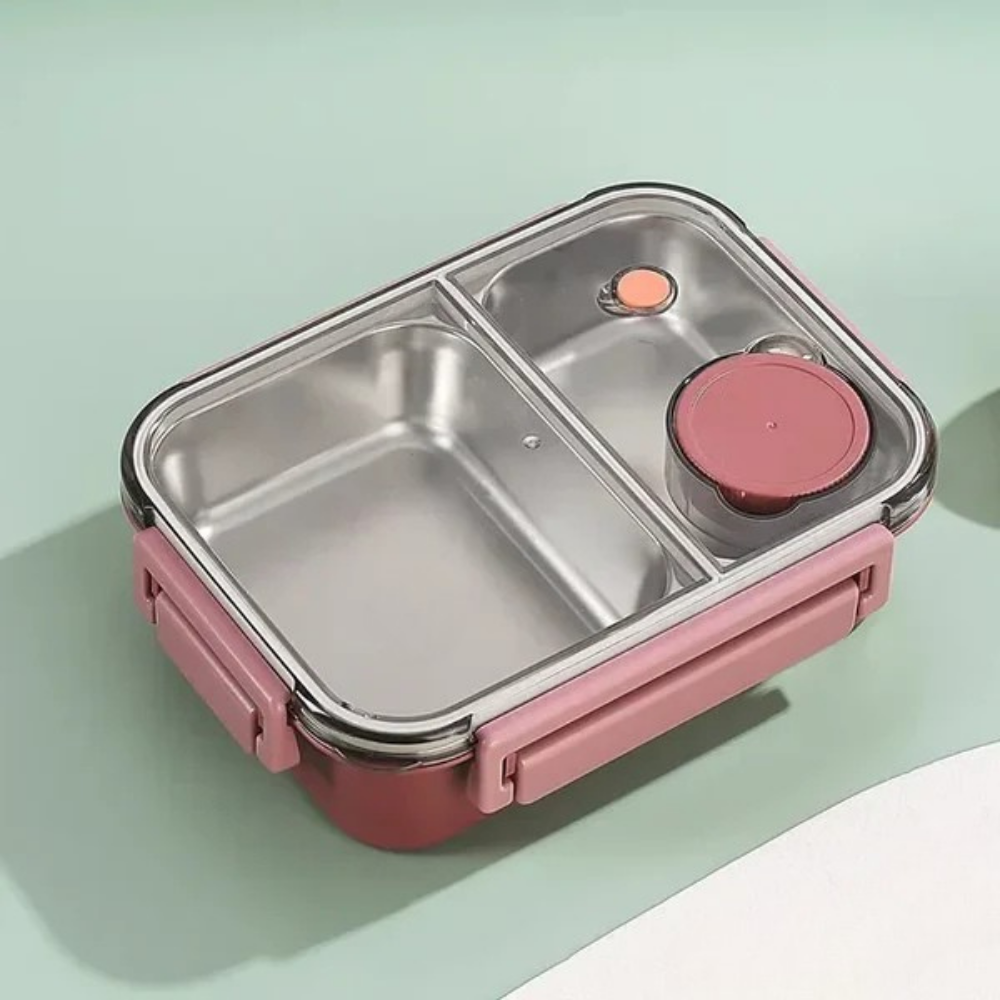 Isolierte Edelstahl-Lunchbox – hält die Temperatur bis zu 12 Stunden lang