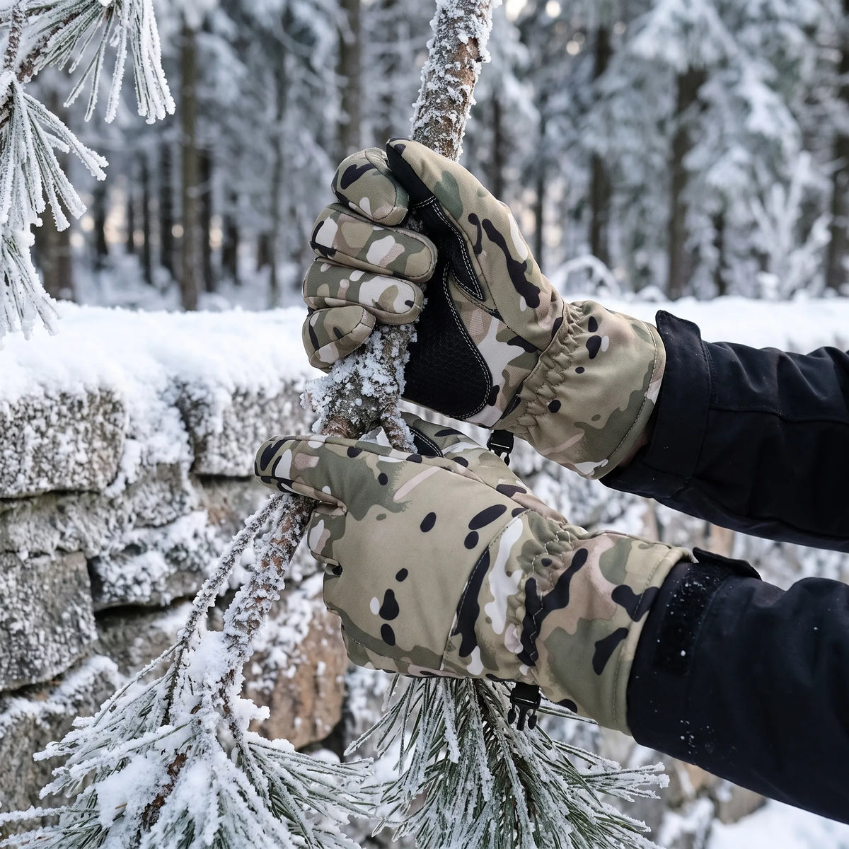 Wärmeisolierte Winterskihandschuhe
