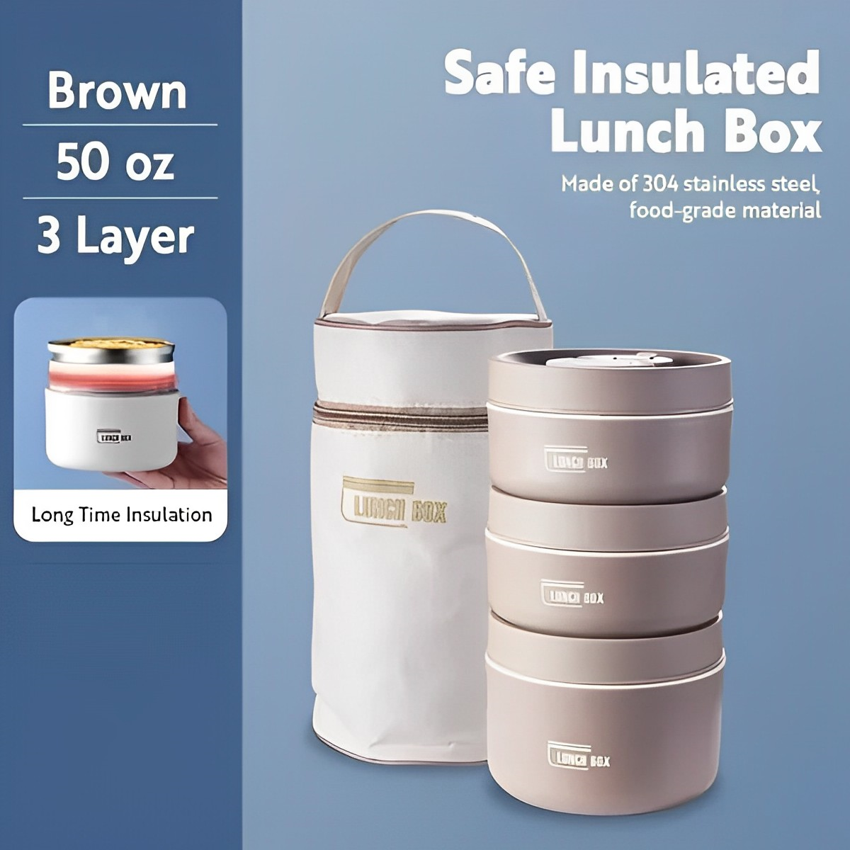 Thermo-Lunchbox für den täglichen Gebrauch