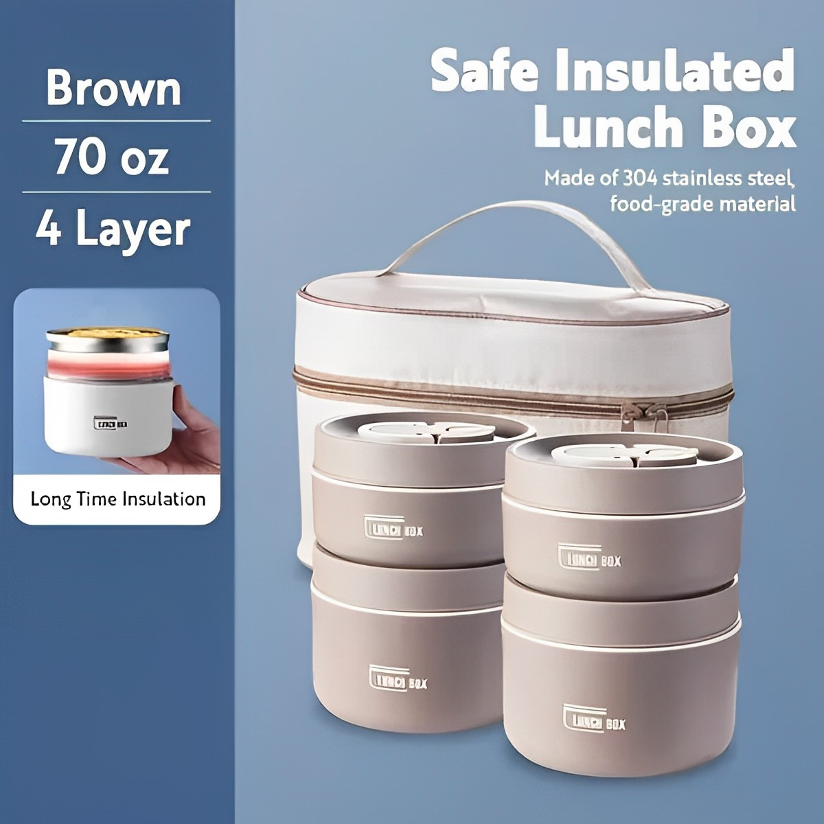 Thermo-Lunchbox für den täglichen Gebrauch