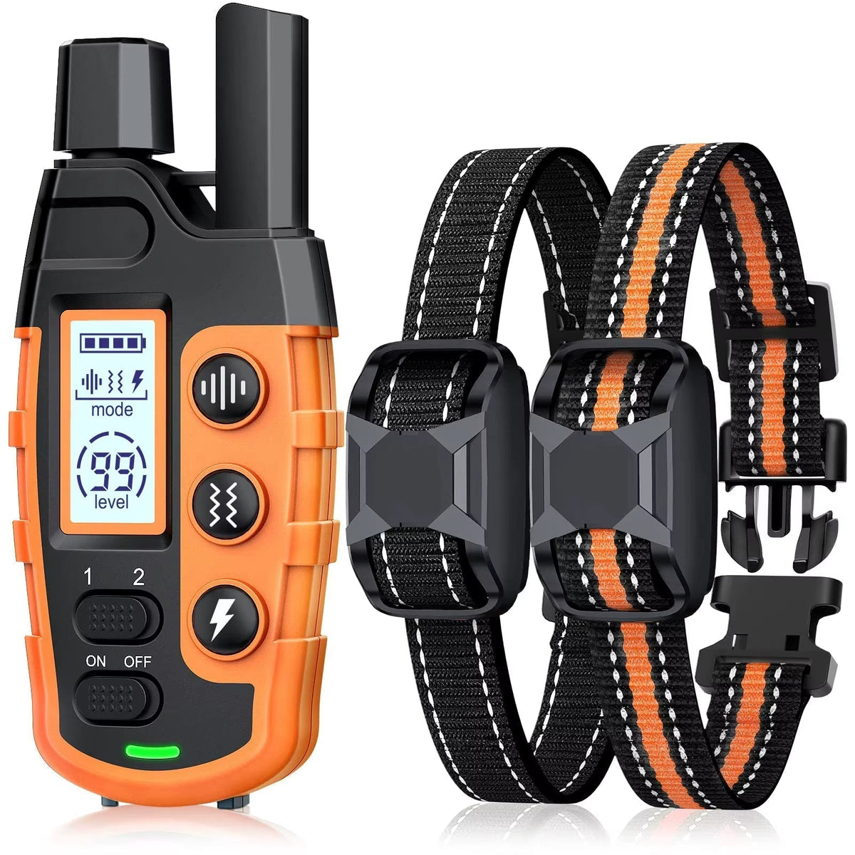 Hunde-Trainingshalsband mit grosser Reichweite – Fernbedienung bis 1000 m