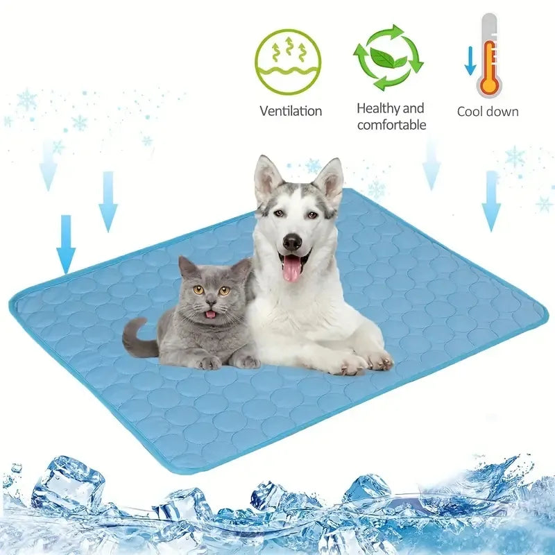 Kühlmatte für Hunde | Sommer-Schlafplatz für kleine und grosse Hunde | Langlebige Katzendecke und Sofaschutz