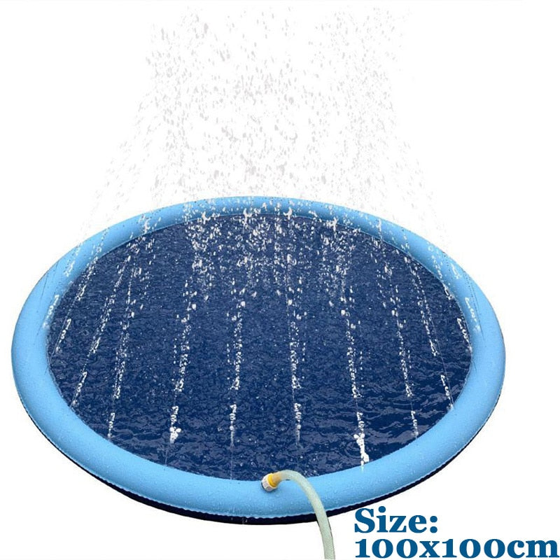 Kühlende Wasserspielmatte für Hunde – Zur Abkühlung und zum Spielen in der Sommerhitze