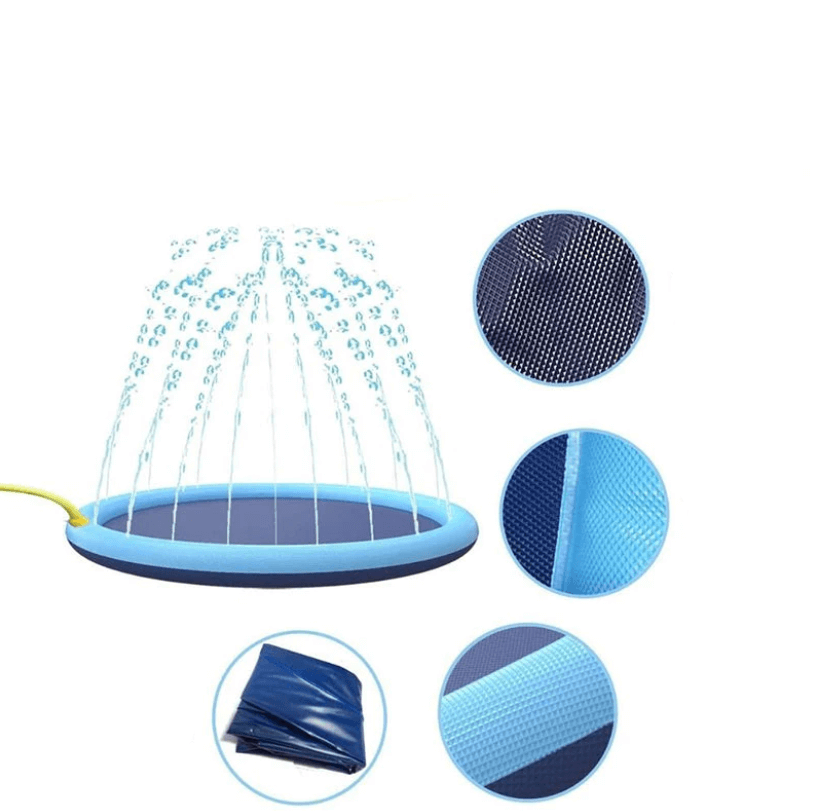 Kühlende Wasserspielmatte für Hunde – Zur Abkühlung und zum Spielen in der Sommerhitze
