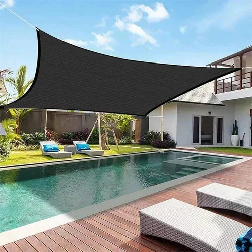 Wetterfestes Sonnensegel für den Aussenbereich mit UV-Schutz für Garten und Terrasse