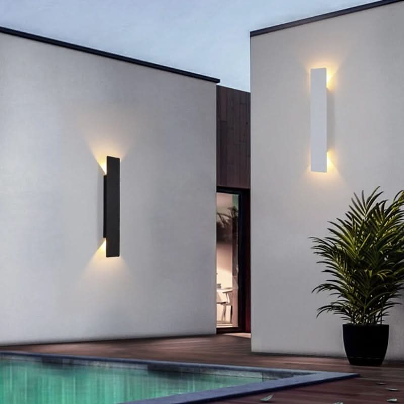 Wetterfeste LED-Aussenwandleuchte