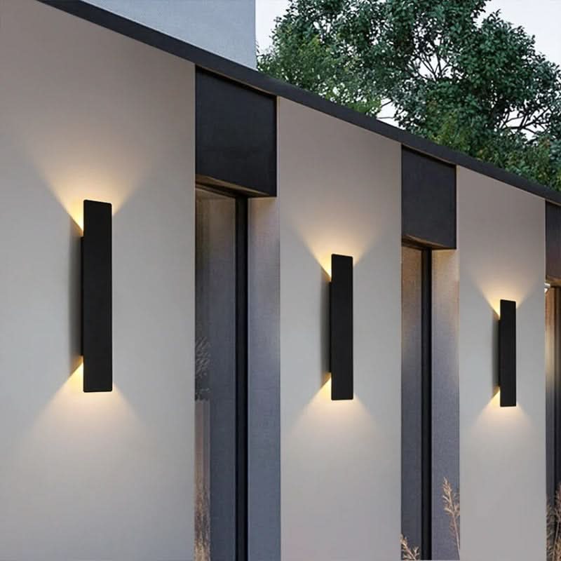Wetterfeste LED-Aussenwandleuchte