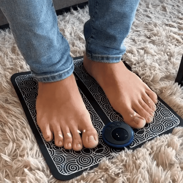 Innovatives NMES Fussmassagegerät zur Förderung der Durchblutung und des Lymphflusses
