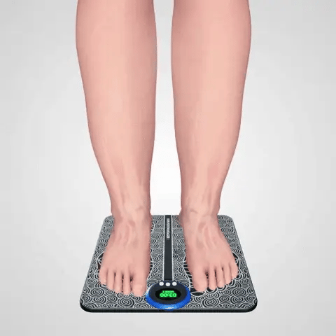 Innovatives NMES Fussmassagegerät zur Förderung der Durchblutung und des Lymphflusses