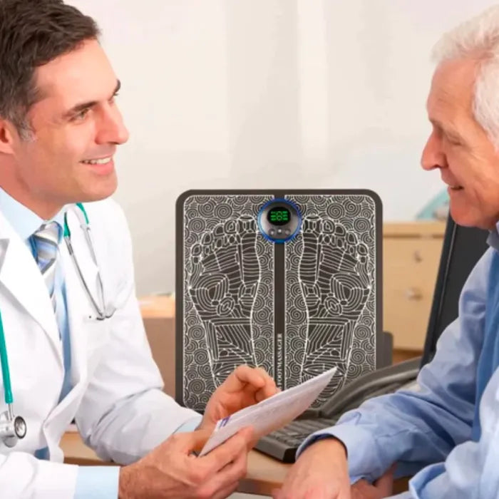 Innovatives NMES Fussmassagegerät zur Förderung der Durchblutung und des Lymphflusses
