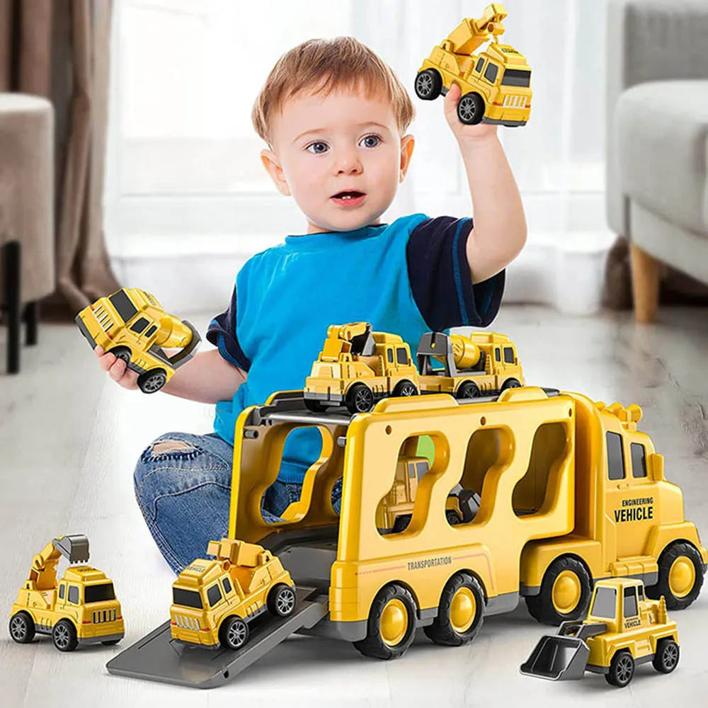Interaktiver Spielzeug-Lastwagen für Kinder mit Licht- und Soundeffekten