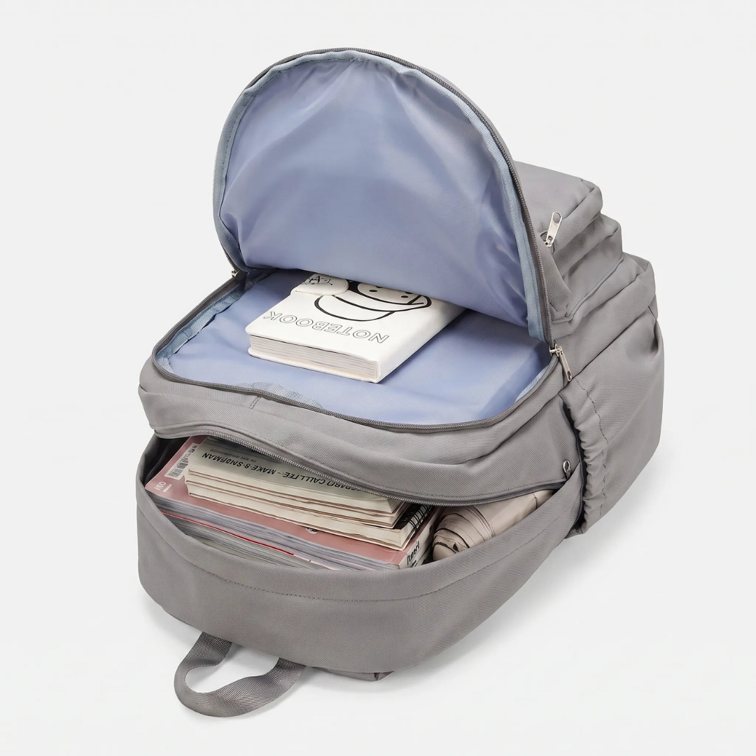 Schulrucksack - Lässiger Stil, mit praktischen Fächern