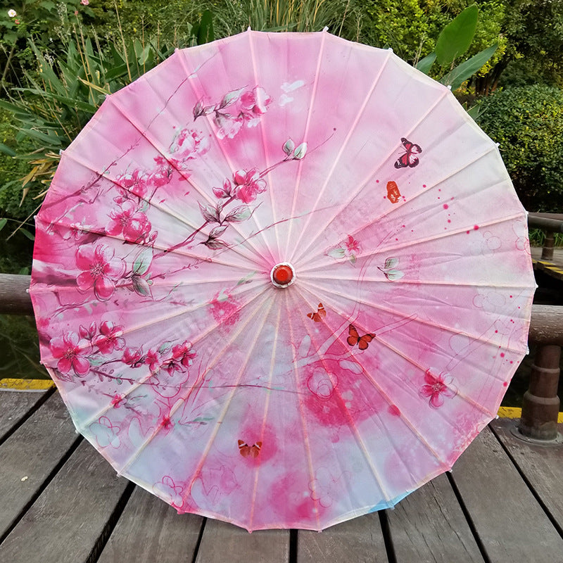 Japanischer Sonnenschirm mit UV-Schutz