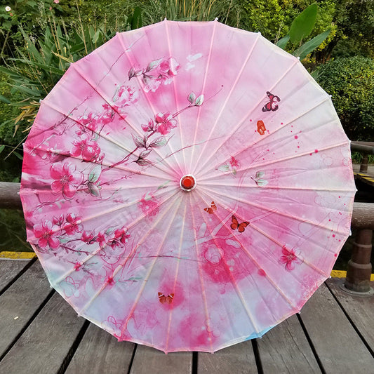Japanischer Sonnenschirm mit UV-Schutz
