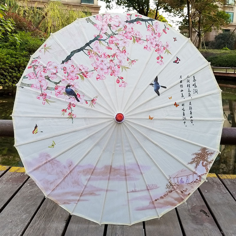 Japanischer Sonnenschirm mit UV-Schutz