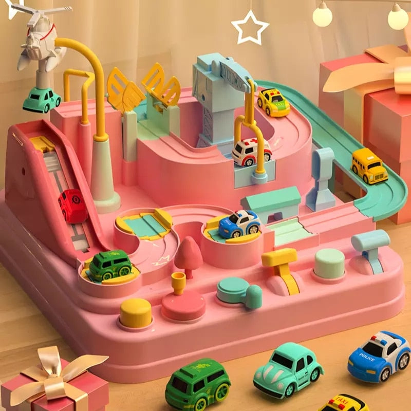 Spielzeugauto - Lernspielzeug - Stadt-Abenteuer