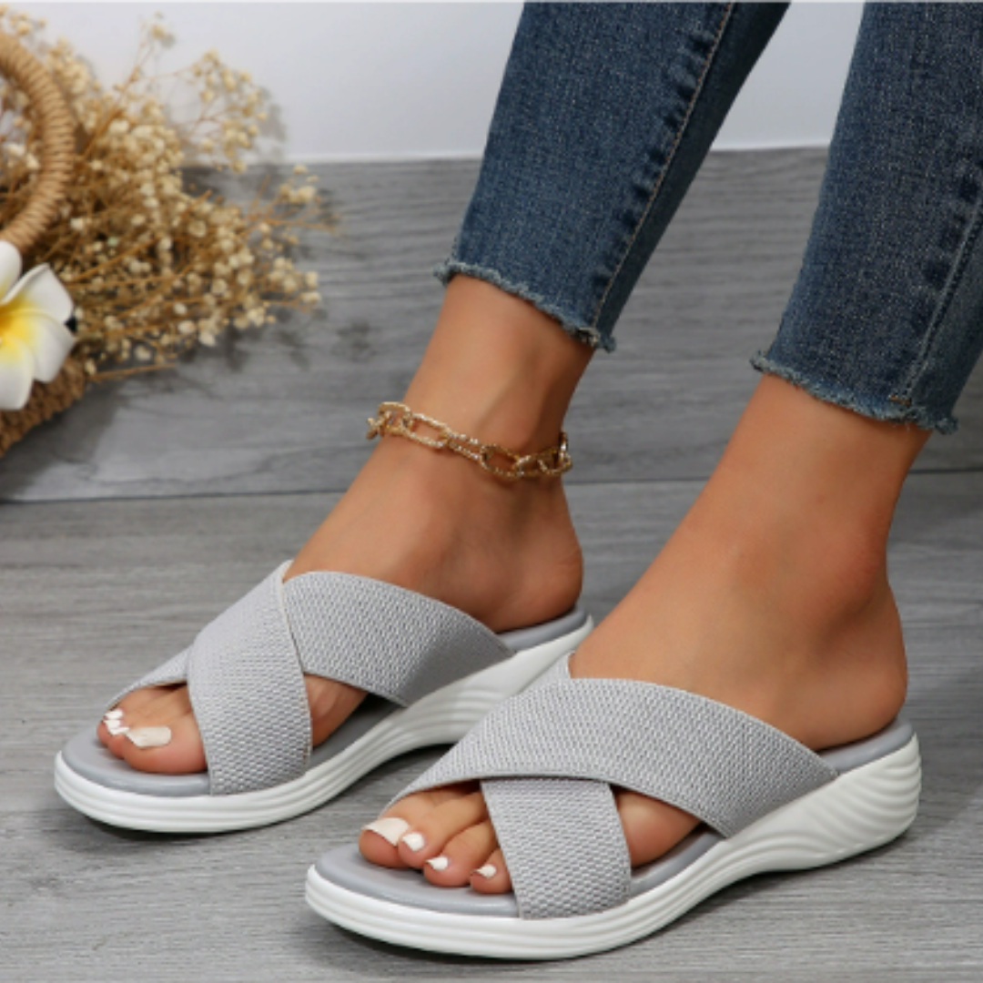 Atmungsaktive Damensandalen | Orthopädisch