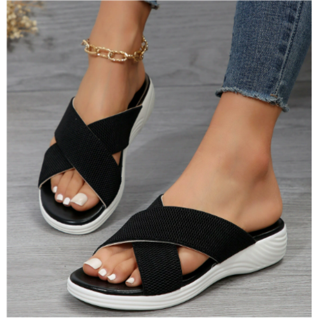 Atmungsaktive Damensandalen | Orthopädisch