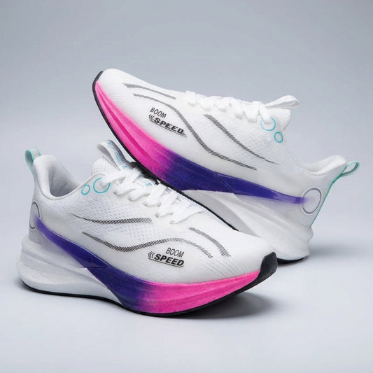 Marathon-Laufschuhe mit Karbonplatte