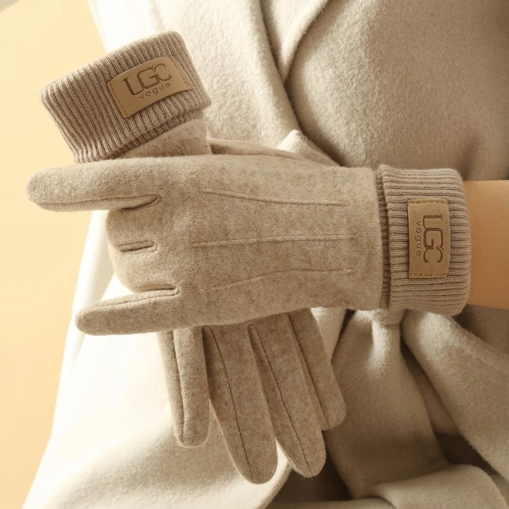 Kaschmir-Wolle Touchscreen-Handschuhe