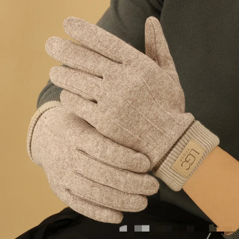 Kaschmir-Wolle Touchscreen-Handschuhe