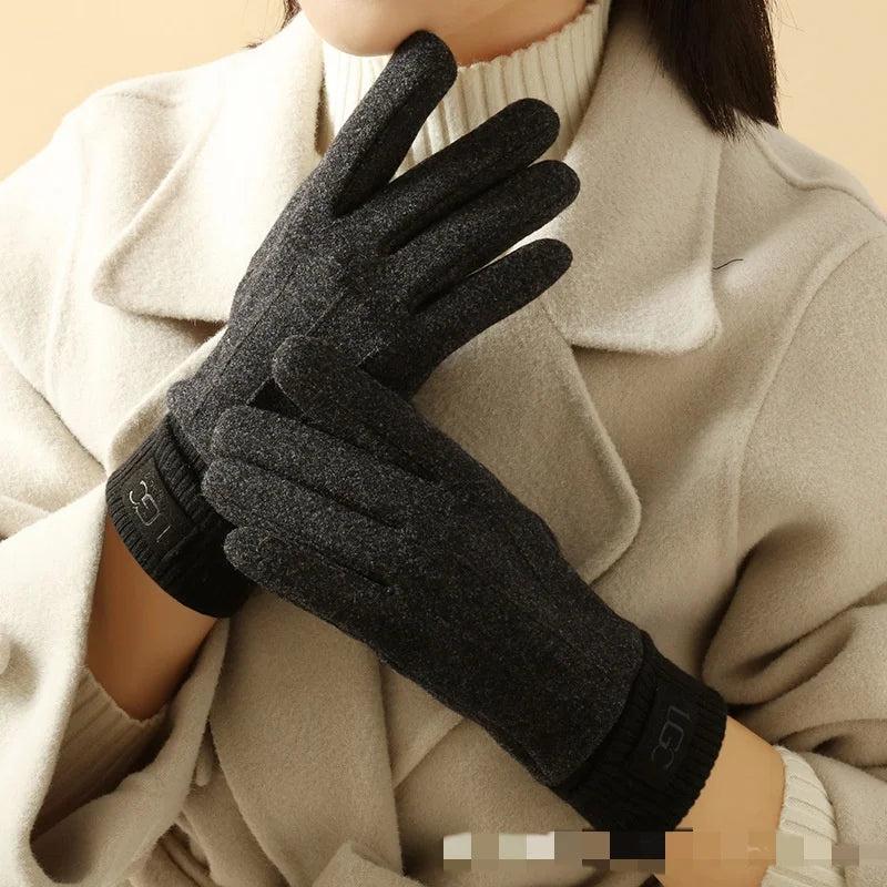 Kaschmir-Wolle Touchscreen-Handschuhe