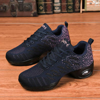 Bequeme Jazz-Tanzschuhe für Outdoorsport – Mesh-Obermaterial