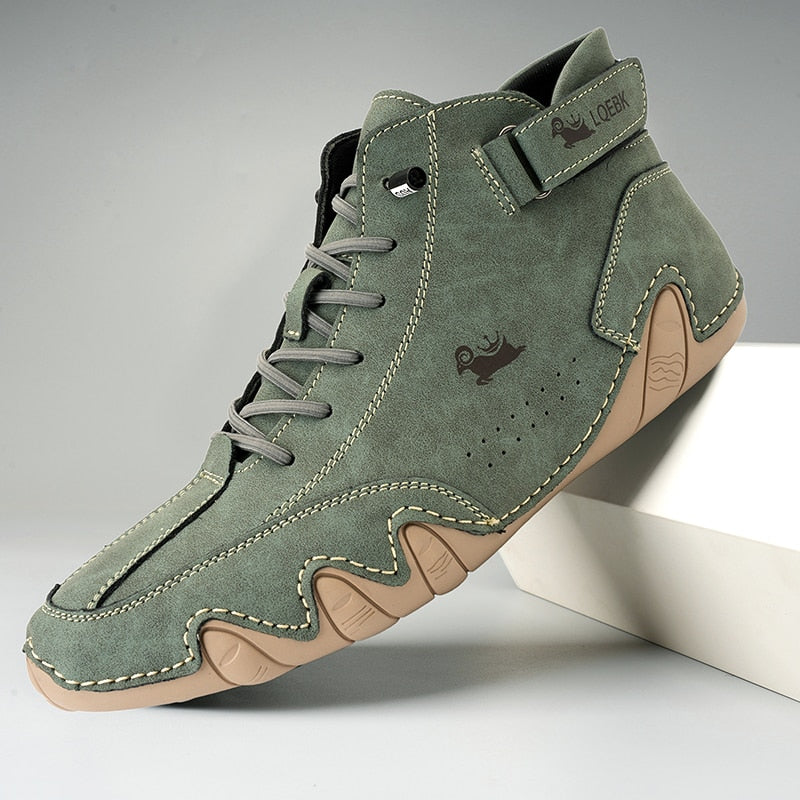 Bequeme und rutschfeste Barfussschuhe aus echtem Leder (Unisex)