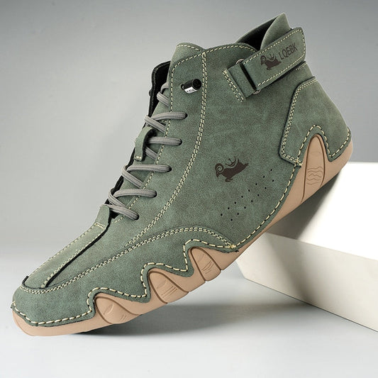 Bequeme und rutschfeste Barfussschuhe aus echtem Leder (Unisex)