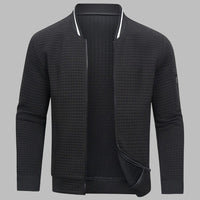 Bequemer und warmer Herren-Pullover mit Reissverschluss