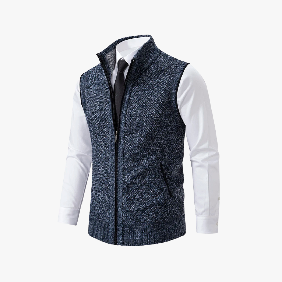 Bequeme Herren-Strickweste in mehreren Farben