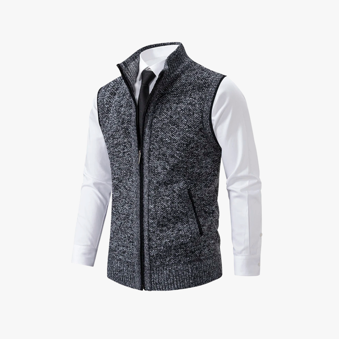Bequeme Herren-Strickweste in mehreren Farben