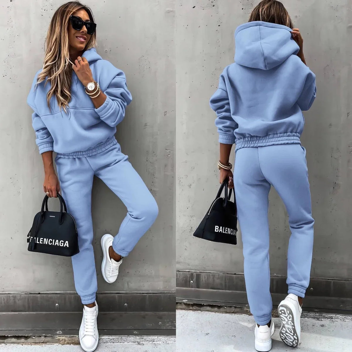 Bequemes Loungewear-Set für zuhause