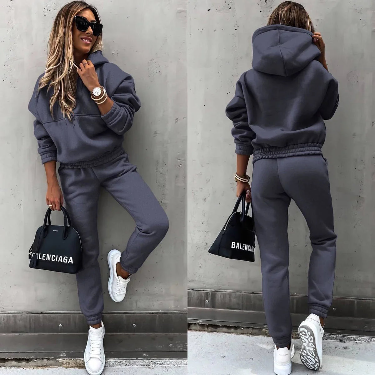 Bequemes Loungewear-Set für zuhause