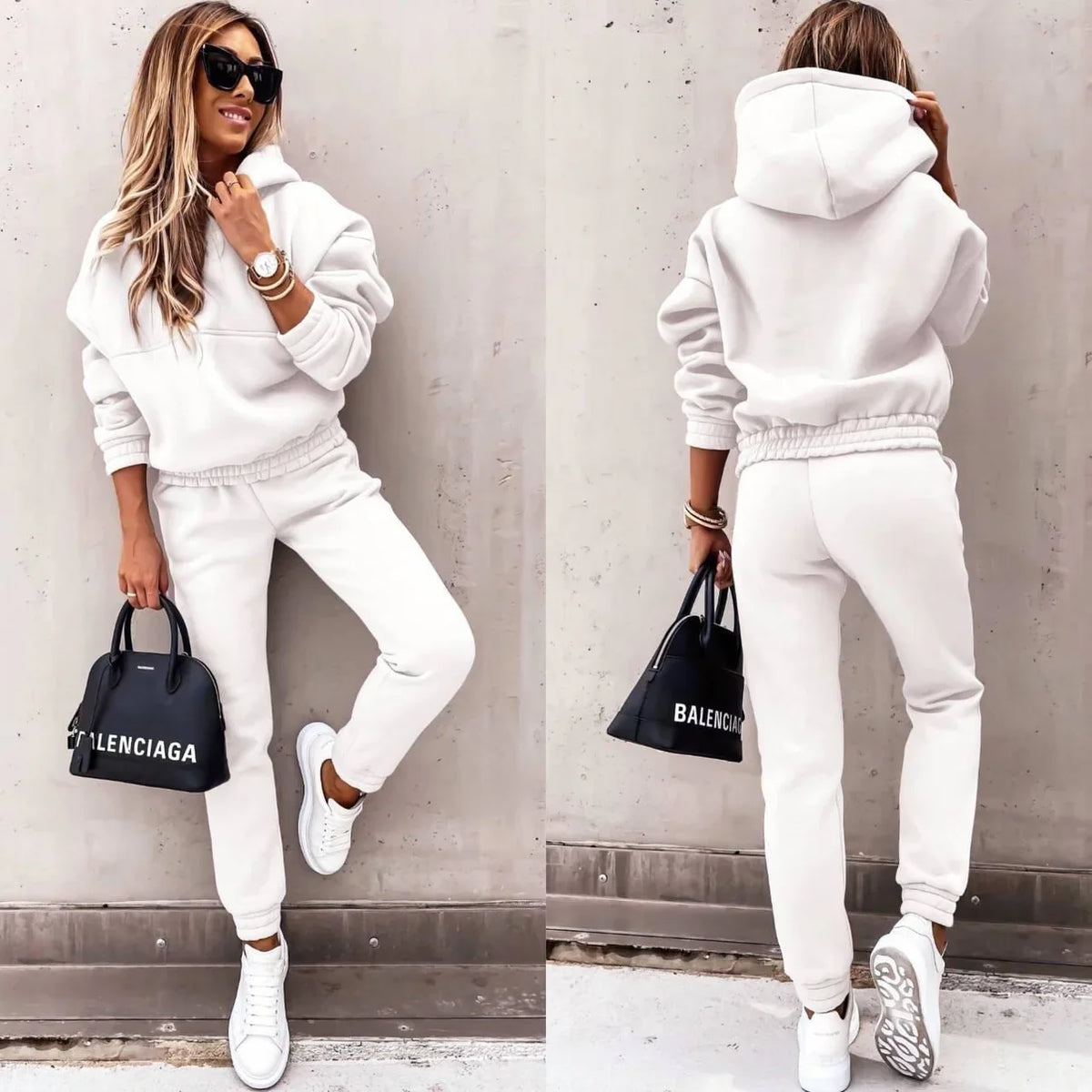 Bequemes Loungewear-Set für zuhause