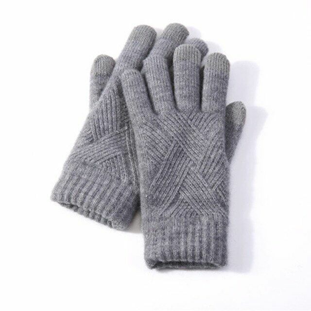 Bequeme Damen-Strickhandschuhe