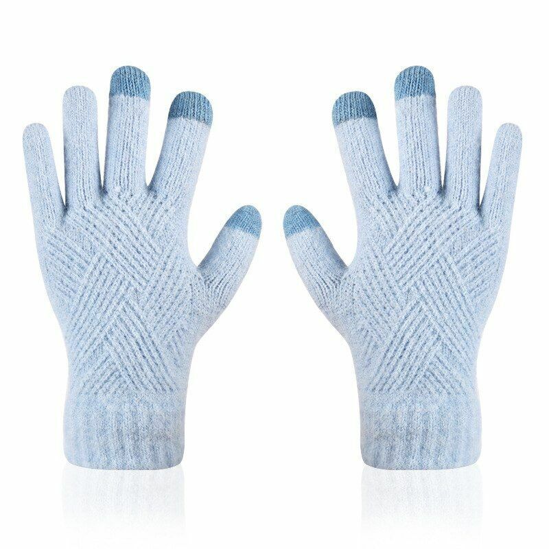 Bequeme Damen-Strickhandschuhe