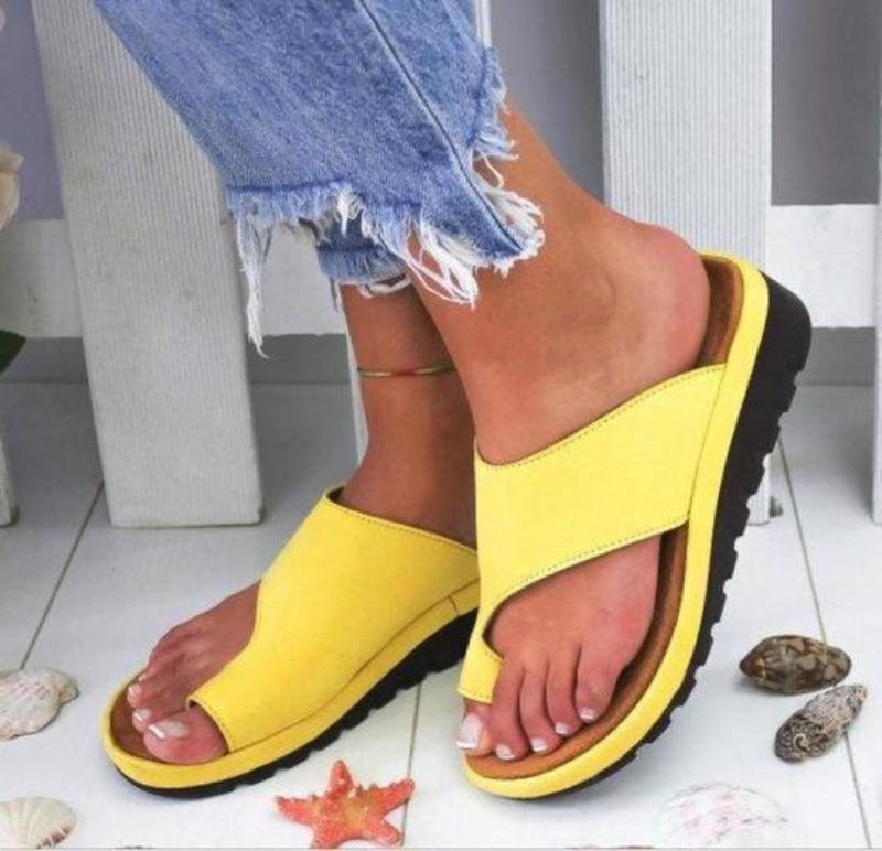 Bequeme Damensandalen mit Ballenzehen-Unterstützung