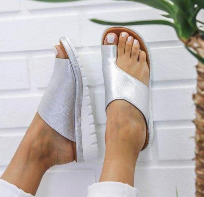 Bequeme Damensandalen mit Ballenzehen-Unterstützung