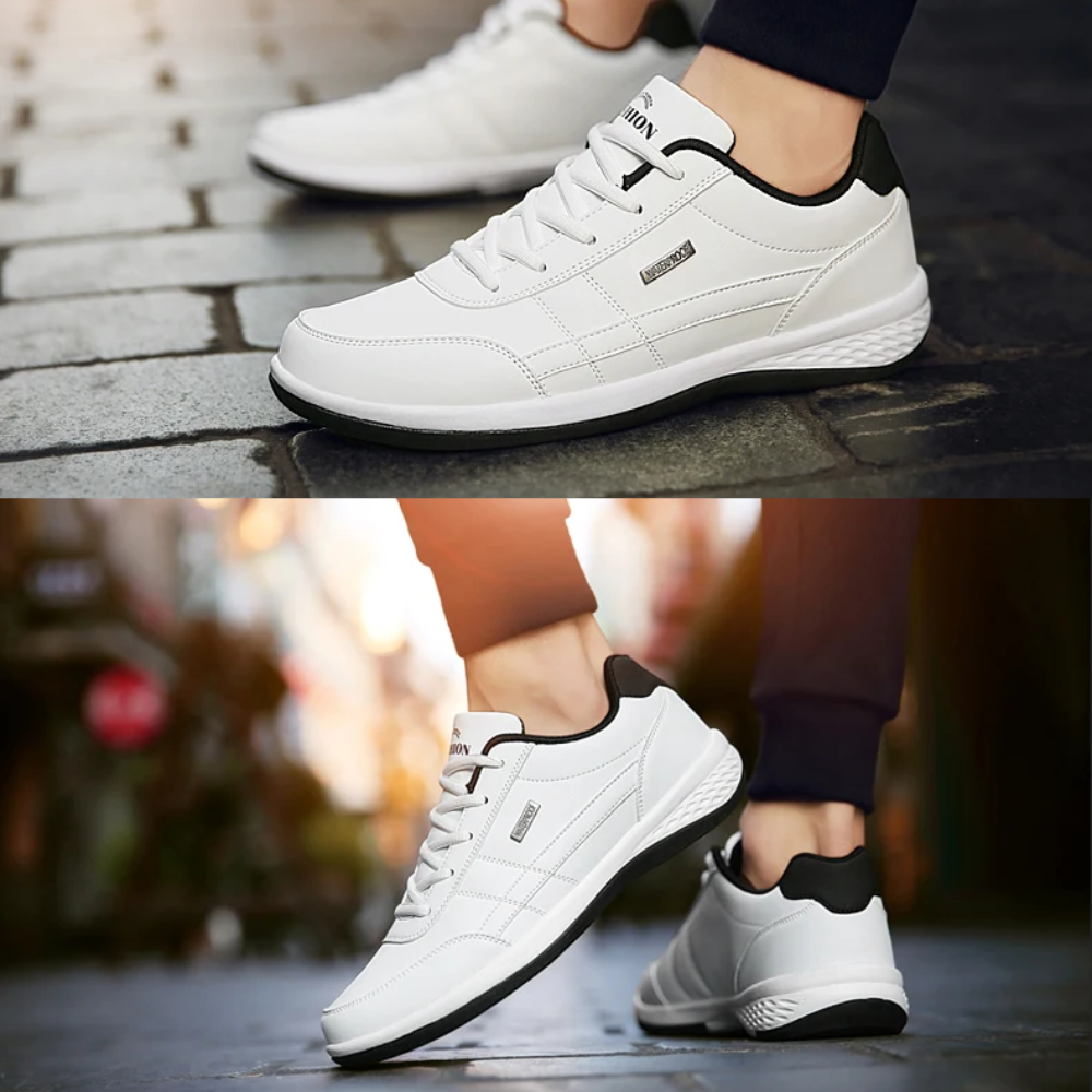Bequeme orthopädische Leder-Sneaker