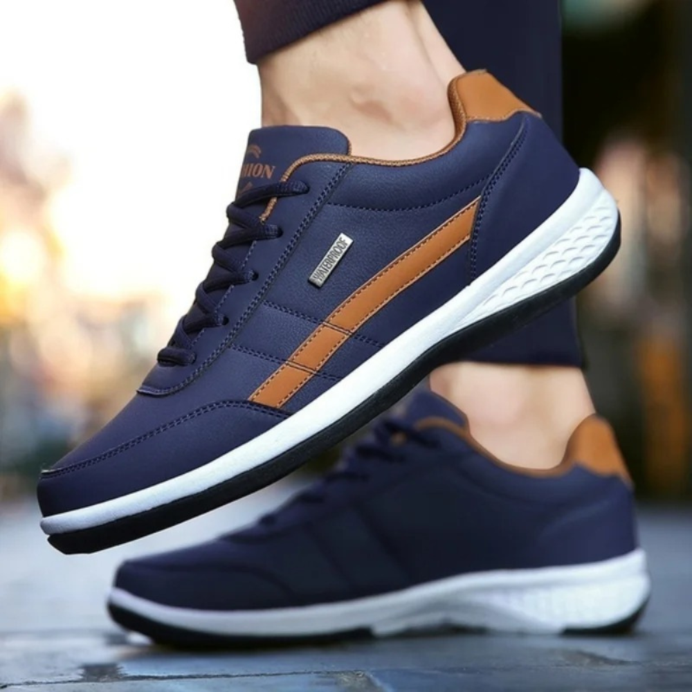 Bequeme orthopädische Leder-Sneaker