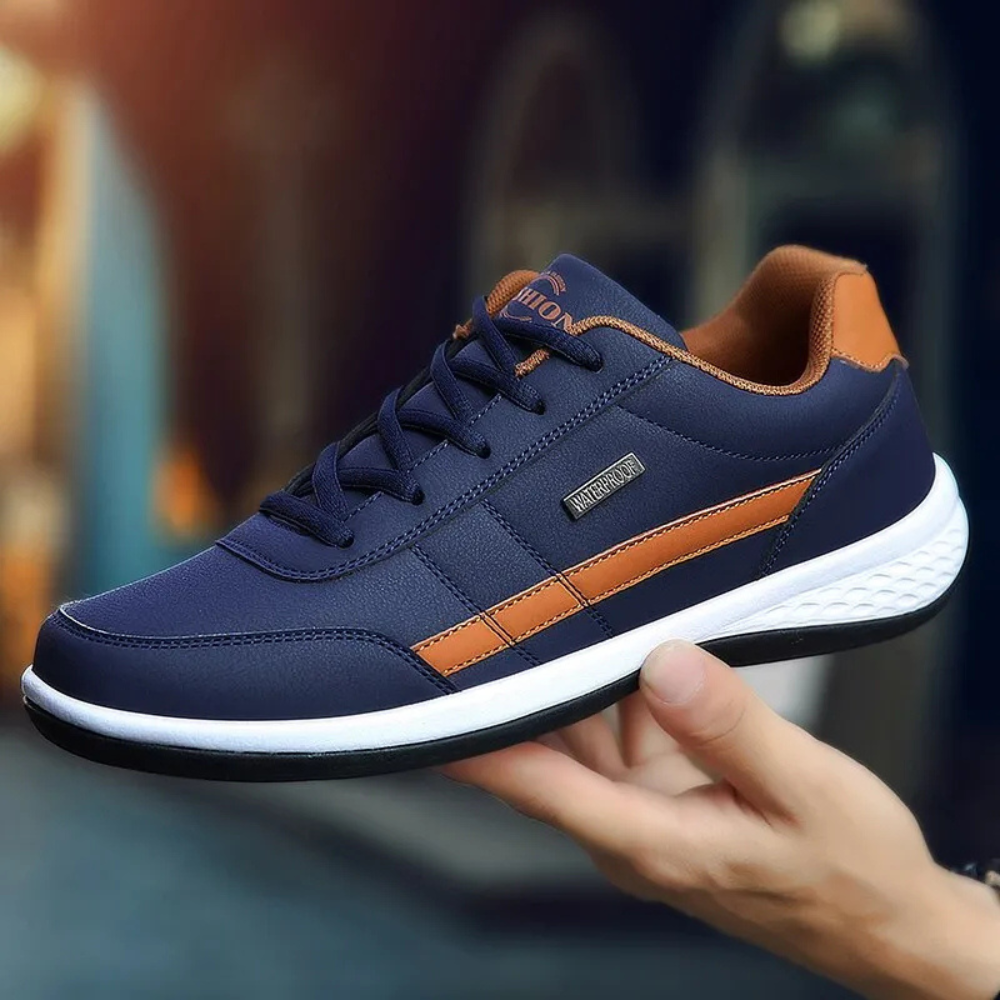 Bequeme orthopädische Leder-Sneaker