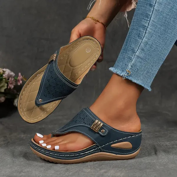 Bequeme orthopädische Damensandalen