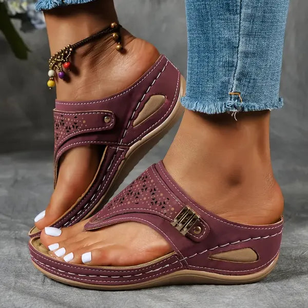 Bequeme orthopädische Damensandalen
